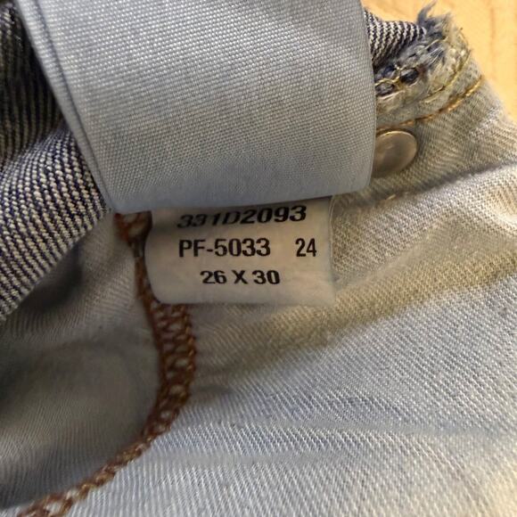 Hollister Men's Jeans Light Blue Denim Slim Straight Fit Stretch Size 26x30 - Picture 10 of 10